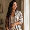 Champagne Supersilk Reversible Stole